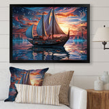 Boat Magical Waters I - Boat Canvas Wall Art