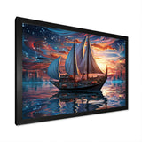 Boat Magical Waters I - Boat Canvas Wall Art