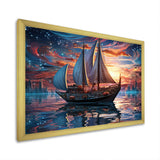 Boat Magical Waters I - Boat Canvas Wall Art