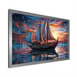 Boat Magical Waters I - Boat Canvas Wall Art
