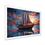 Boat Magical Waters I - Boat Canvas Wall Art