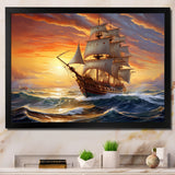 Boat Majestic Mariners I - Boat Canvas Wall Art