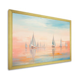 Boat Serene Sailings - Boat Canvas Wall Art