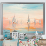 Boat Serene Sailings - Boat Canvas Wall Art