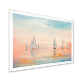 Boat Serene Sailings - Boat Canvas Wall Art