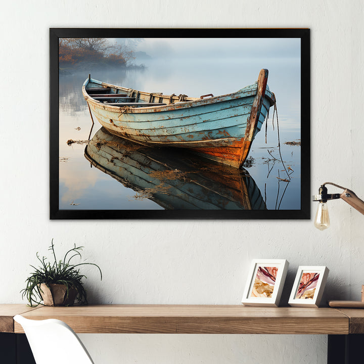 Boat Serene Waterscapes I - Boat Canvas Wall Art