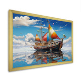 Boat Surreal Sailings - Boat Canvas Wall Art