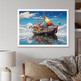 Boat Surreal Sailings - Boat Canvas Wall Art