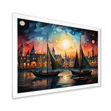 Boat Whimsical Sailings I - Boat Canvas Wall Art