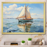 Boat Whispering Breezes I - Boat Canvas Wall Art
