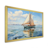 Boat Whispering Breezes I - Boat Canvas Wall Art