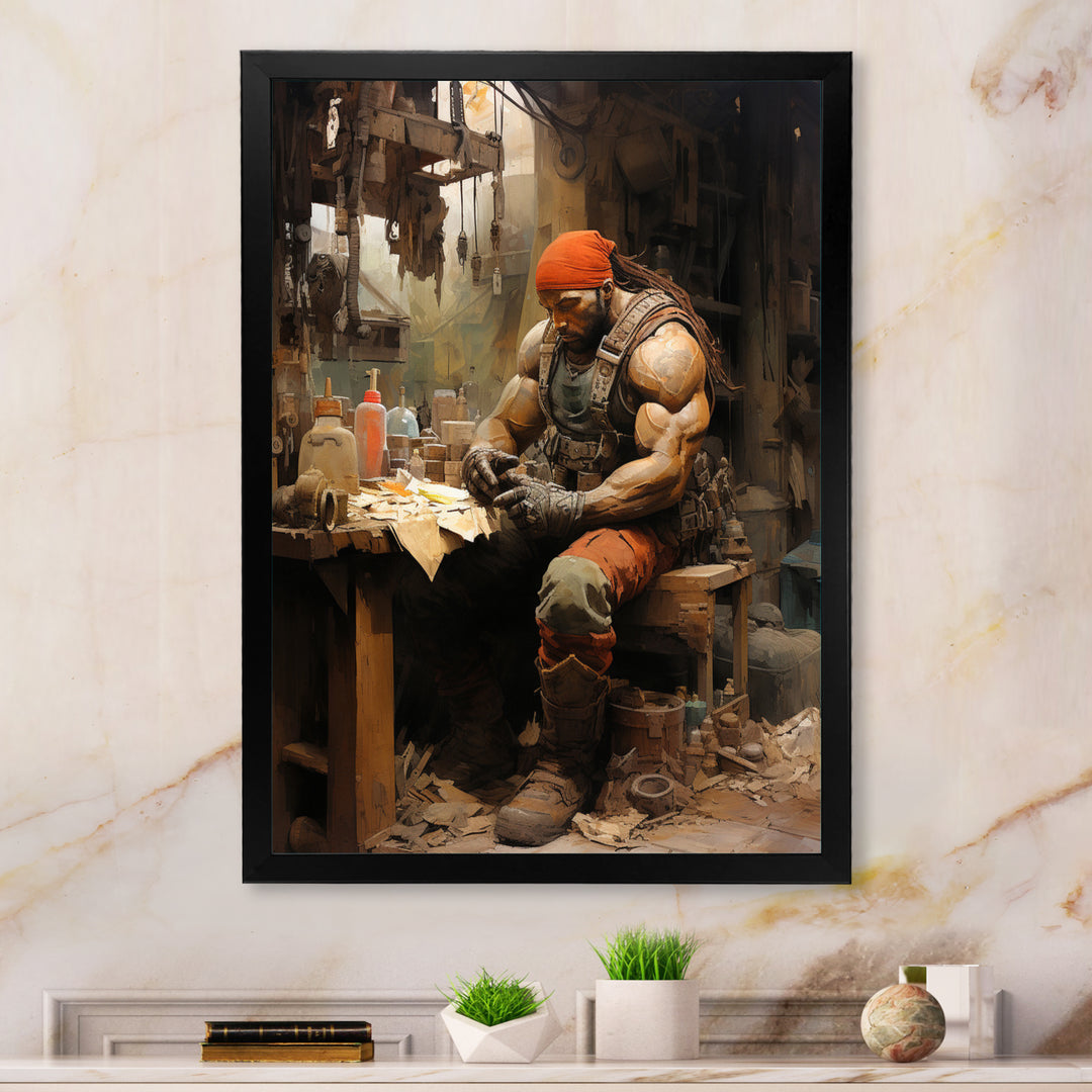Bodybuilding Sweat And Sacrifice - Aerobic &amp; Bodybuilding Canvas Wall Art
