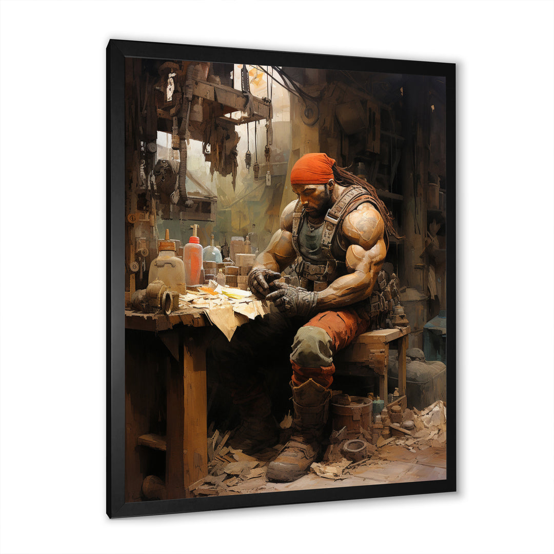 Bodybuilding Sweat And Sacrifice - Aerobic &amp; Bodybuilding Canvas Wall Art