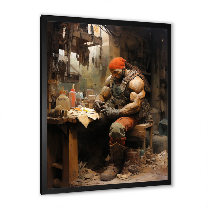 Bodybuilding Sweat And Sacrifice - Aerobic &amp; Bodybuilding Canvas Wall Art