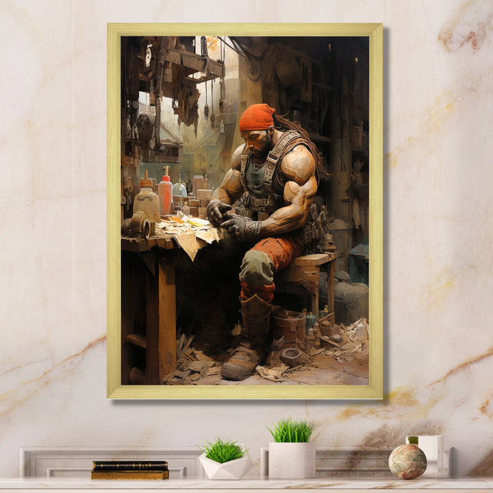 Bodybuilding Sweat And Sacrifice - Aerobic &amp; Bodybuilding Canvas Wall Art