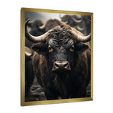 Brown Buffalo Whispers Of The - Buffalo Canvas Wall Art