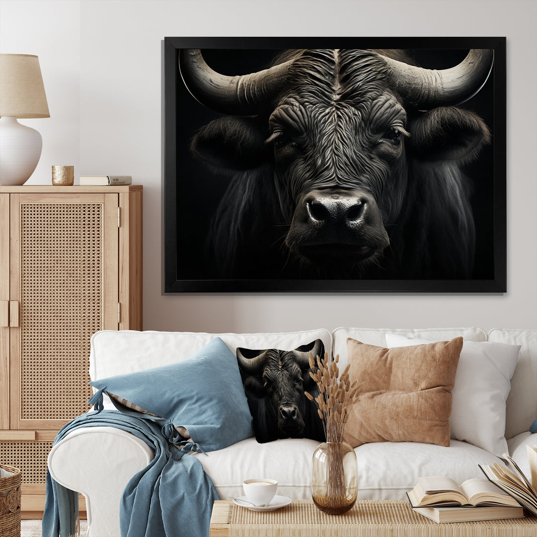 Black White Buffalo Whispers Of Wisdom - Buffalo Wall Decor