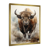 Buffalo Majestic Bison - Bison Wall Art Prints