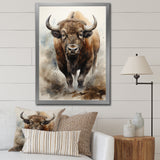 Buffalo Majestic Bison - Bison Wall Art Prints