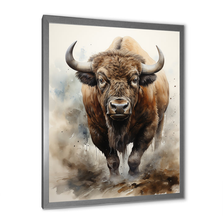 Buffalo Majestic Bison - Bison Wall Art Prints