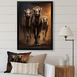 Camels Desert Symphony - Camel Wall Decor