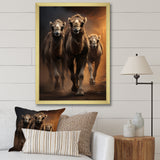 Camels Desert Symphony - Camel Wall Decor