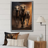 Camels Desert Symphony - Camel Wall Decor