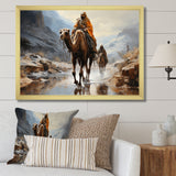 Camel Desert Wanderer Collage - Camel Wall Art Prints