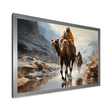Camel Desert Wanderer Collage - Camel Wall Art Prints