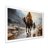 Camel Desert Wanderer Collage - Camel Wall Art Prints
