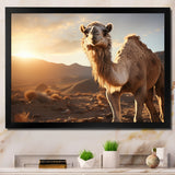 Camel Dusk Serenade - Beige Camel Wall Art