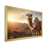 Camel Dusk Serenade - Beige Camel Wall Art