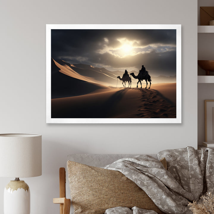 Camel Majestic Caravan - Camel Home Decor Art