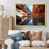 Canyon Enchantment River - Landscapes Canvas Wall Art