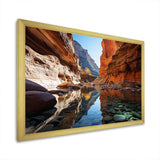 Canyon Enchantment River - Landscapes Canvas Wall Art