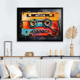 Cassette Tapes Mixtape Magic - Fashion Canvas Wall Art