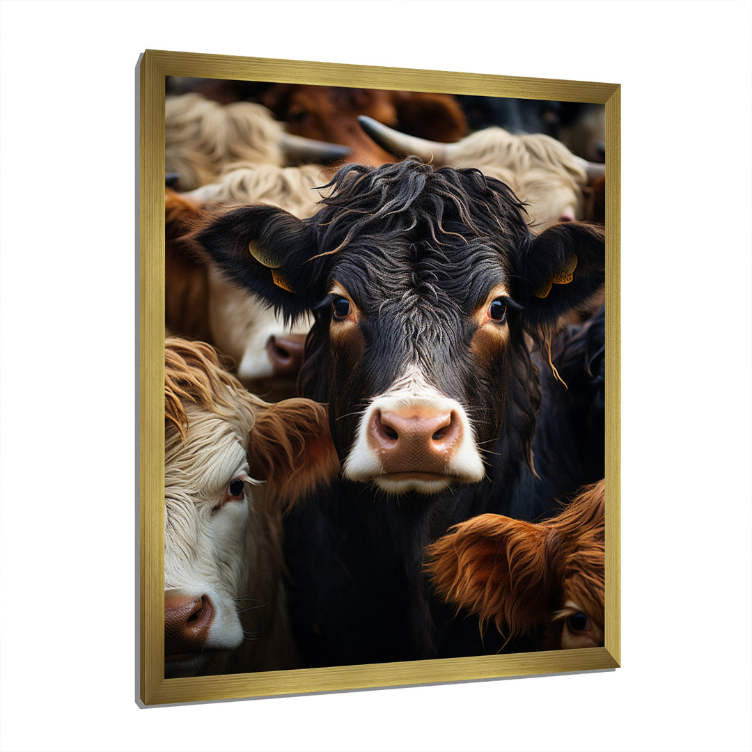 Cattle Animal - Cattle Canvas Wall Art