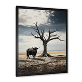 Cattle Guardians Of Deserts - Cattle Wall Art Prints