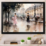 Fashion Impressionist Elegance I - Fashion Canvas Wall Art