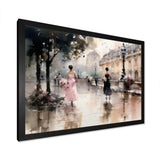 Fashion Impressionist Elegance I - Fashion Canvas Wall Art