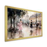 Fashion Impressionist Elegance I - Fashion Canvas Wall Art