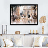 Fashion Impressionist Elegance II - Fashion Canvas Wall Art