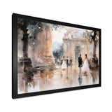 Fashion Impressionist Elegance II - Fashion Canvas Wall Art