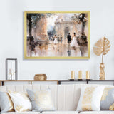 Fashion Impressionist Elegance II - Fashion Canvas Wall Art