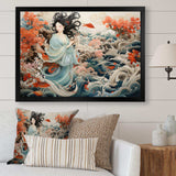 China Art Silk Embroidery - People Canvas Wall Art