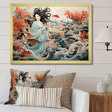 China Art Silk Embroidery - People Canvas Wall Art