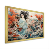 China Art Silk Embroidery - People Canvas Wall Art