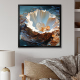 White Clam Pearl Essence - White Clam Wall Art