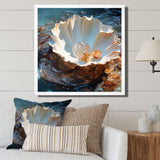 White Clam Pearl Essence - White Clam Wall Art