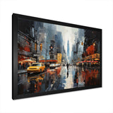 Cityscape Collage VI - Abstract Canvas Wall Art